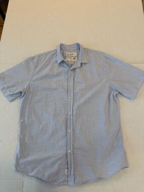 Frank & Eileen Pale Blue Short-Sleeve Button-Down Shirt
